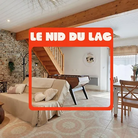 Le Nid Du Lac, Maison Cosy Et Calme Avec Babyfoot Holiday home